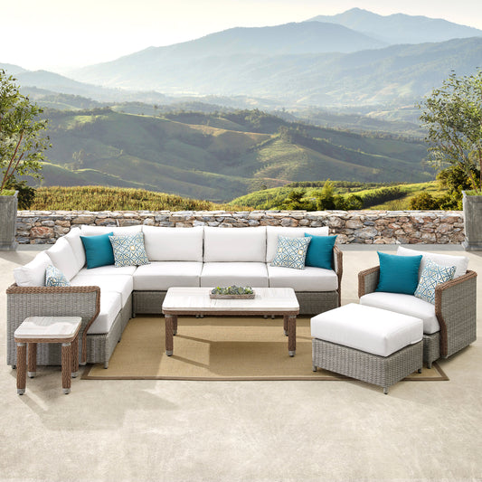 Sirio Richmond 10-piece Outdoor Patio Seating Set