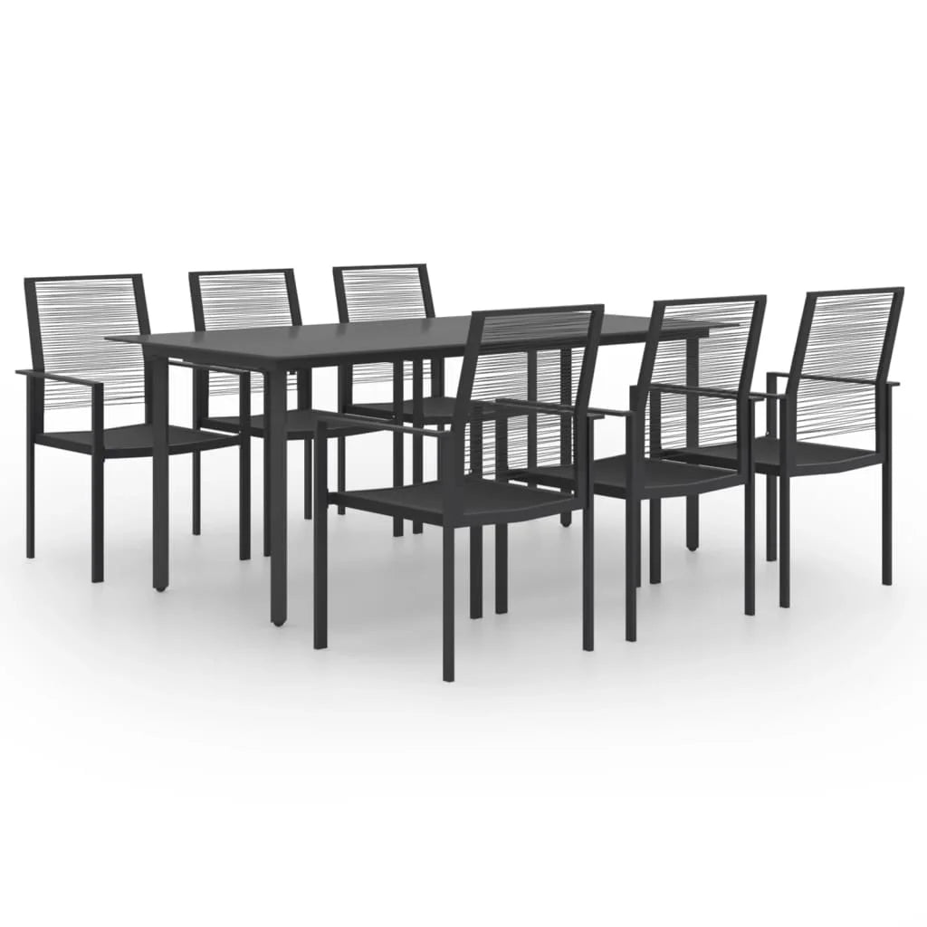 vidaXL Patio Dining Set Garden Outdoor Table and Chair Furniture 7/9 Piece