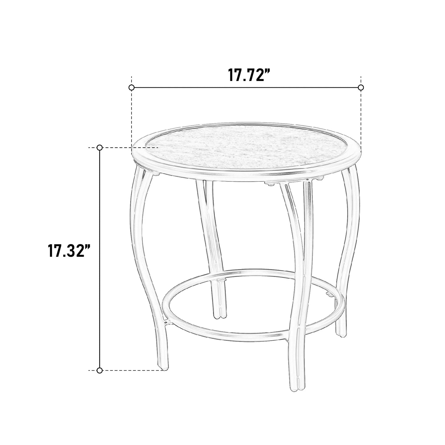 3 Piece Patio Furniture Set, Outdoor Wicker Chairs Set of 2, Bistro Set with Thickened Cushions for Porch Backyard Poolside, White