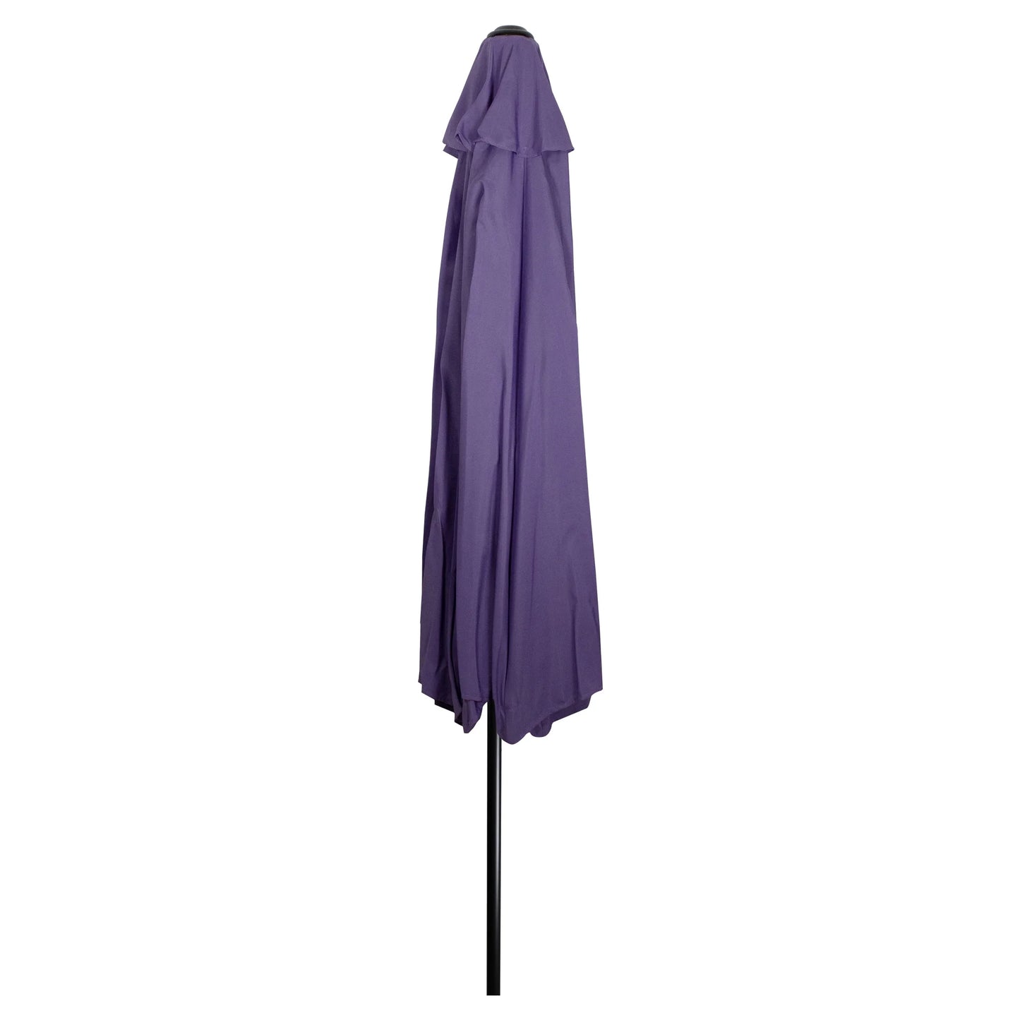 Northlight 9ft Outdoor Patio Market Umbrella with Hand Crank and Tilt, Purple