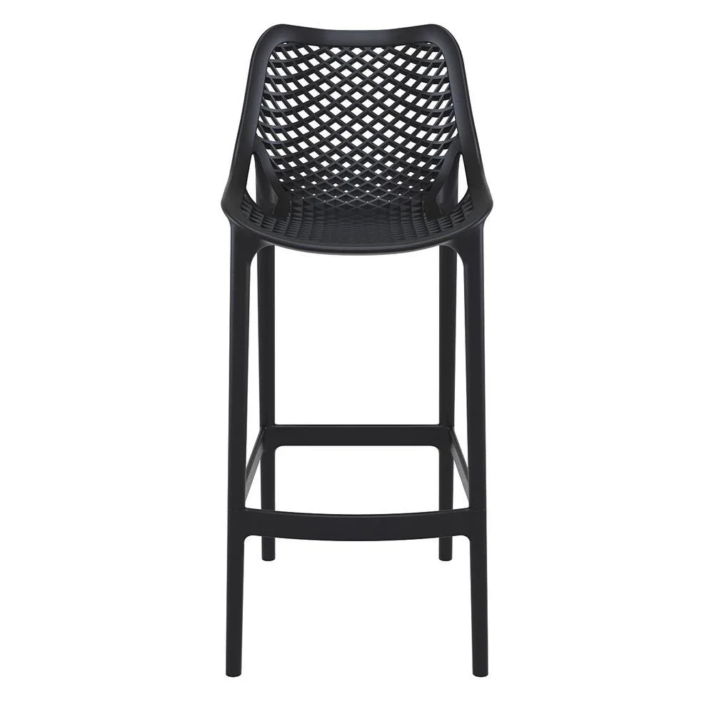 Compamia Air Patio Bar Stool in Black