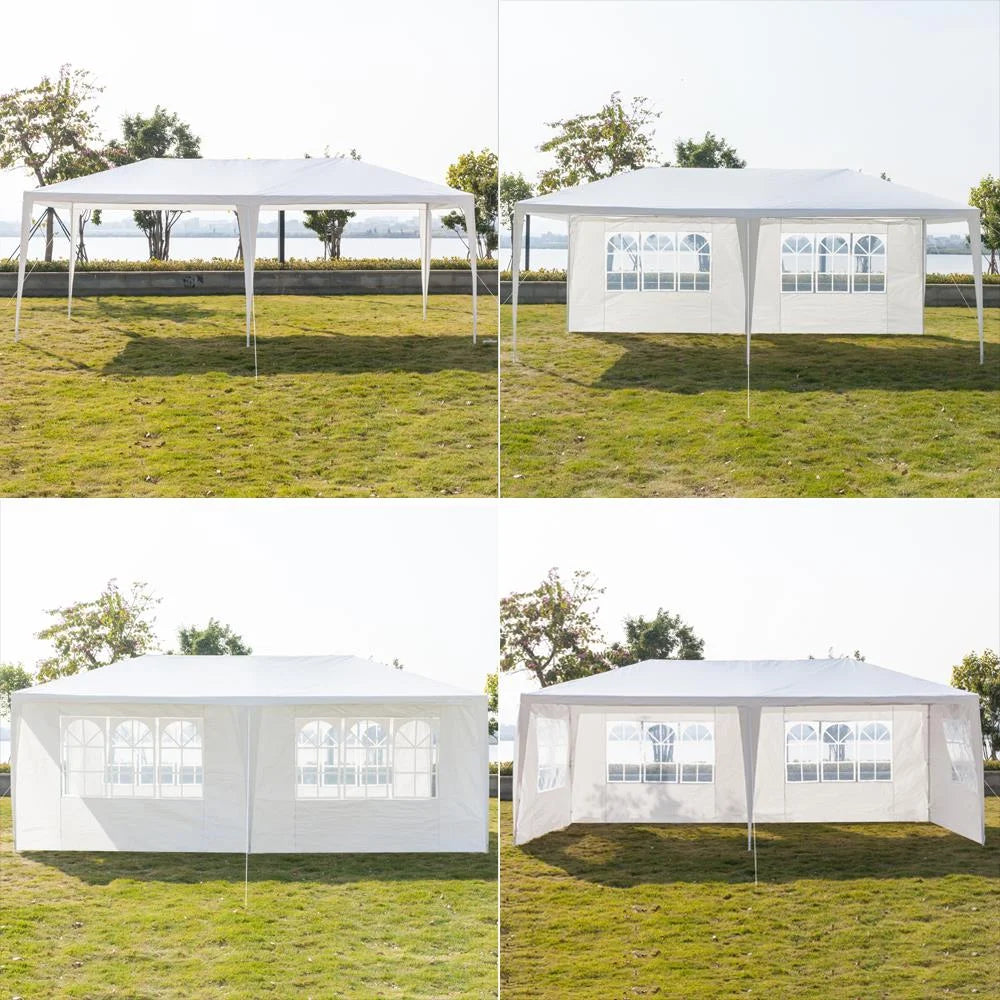SalonMore 10'x30' Party Wedding Patio Tent w/5 Canopy Gazebo Pavilion Event