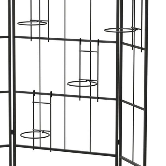 Panacea Heavy Duty Metal Expandable Trellis Privacy Screen for Patio and Planter Trellises