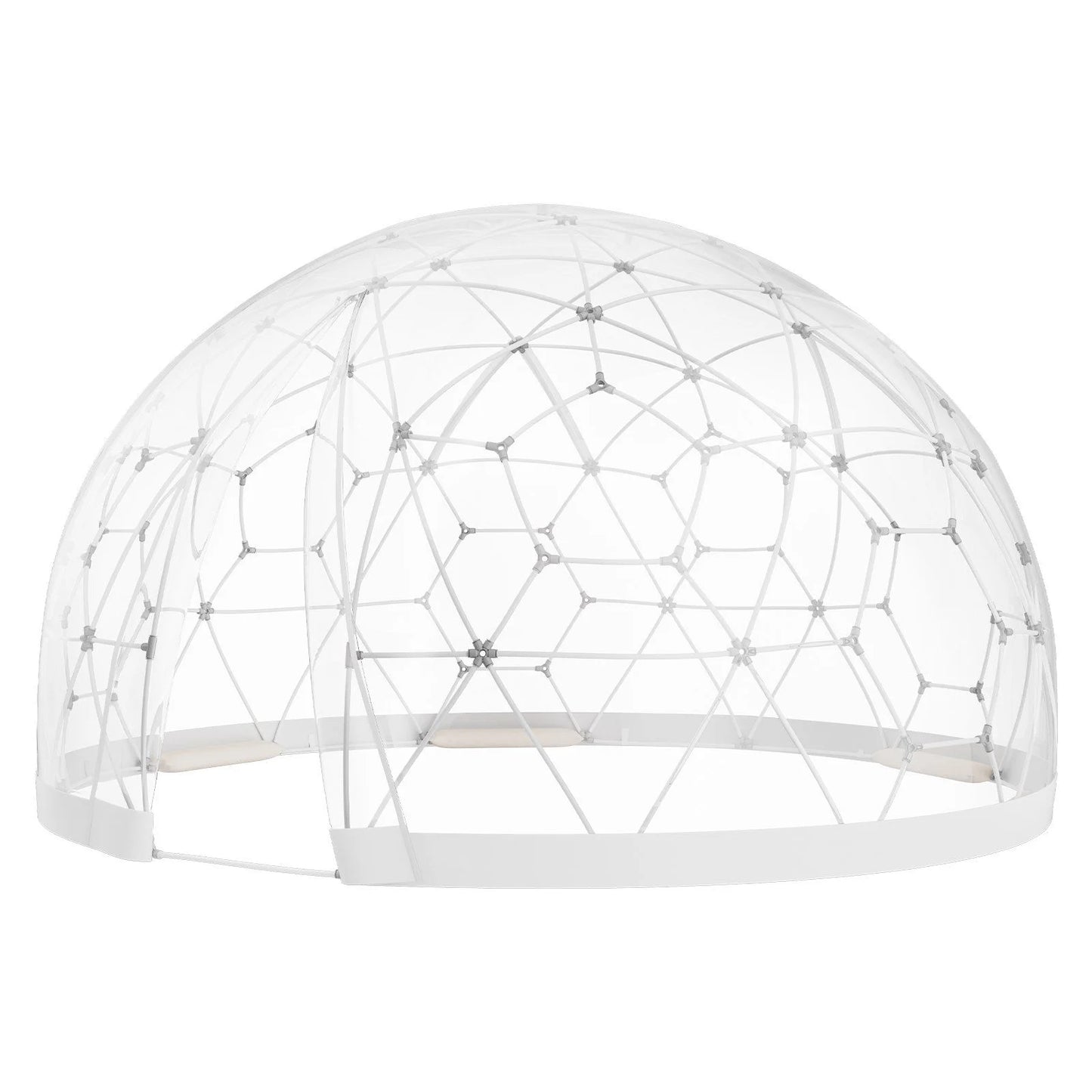 9.5FT Outdoor Bubble Tent - Transparent Dome Camping Shelter with Zip Door & Windows - Waterproof Pop-Up Tent for Stargazing, Backyard, Patio & Glamping - Portable Instant Setup