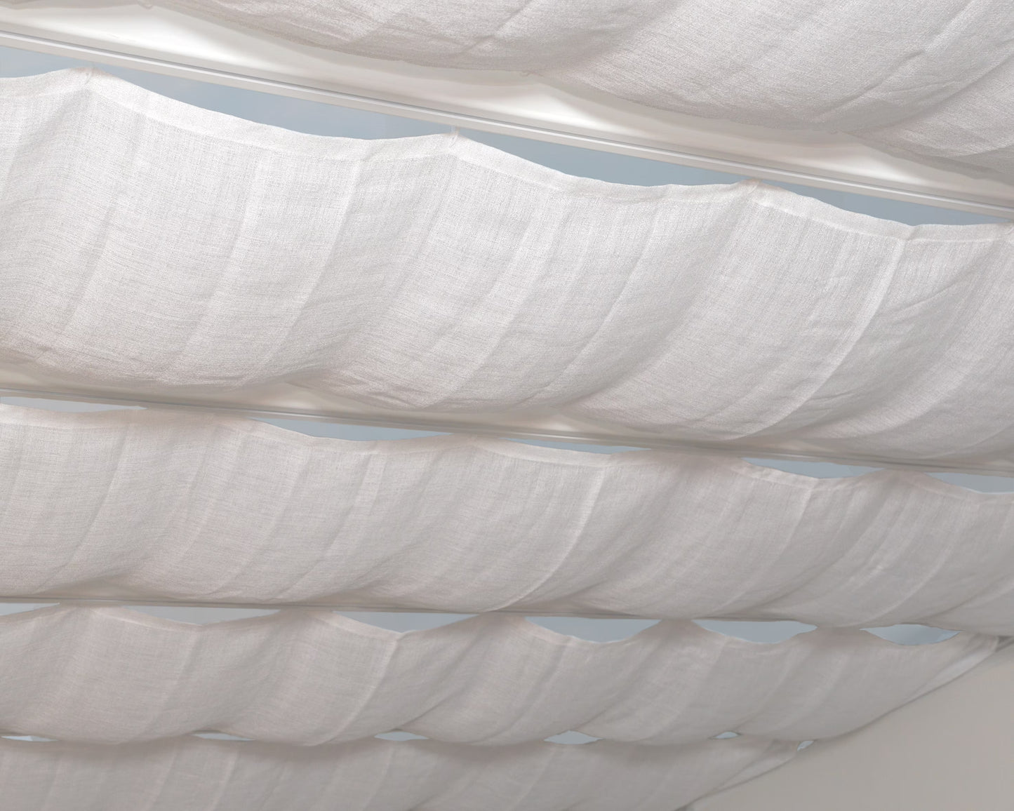 Palram - Canopia Patio Cover Blinds 10' x 10' - White for Feria 10', Olympia, Sierra 10' and Sanremo 10'