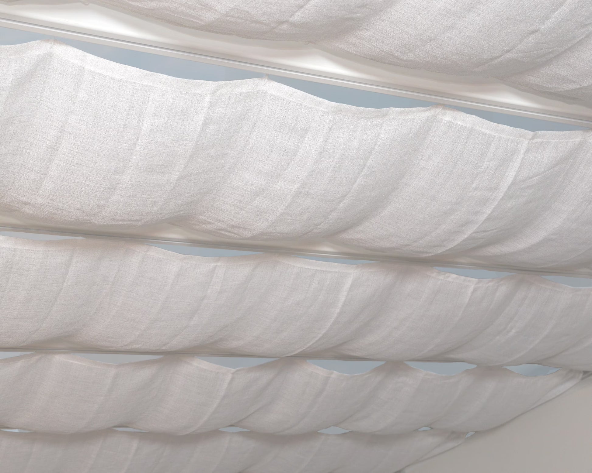 Palram - Canopia Patio Cover Blinds 10' x 10' - White for Feria 10', Olympia, Sierra 10' and Sanremo 10'