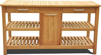 Grade A Teak Wood Outdoor Patio Solvang Teak Buffet