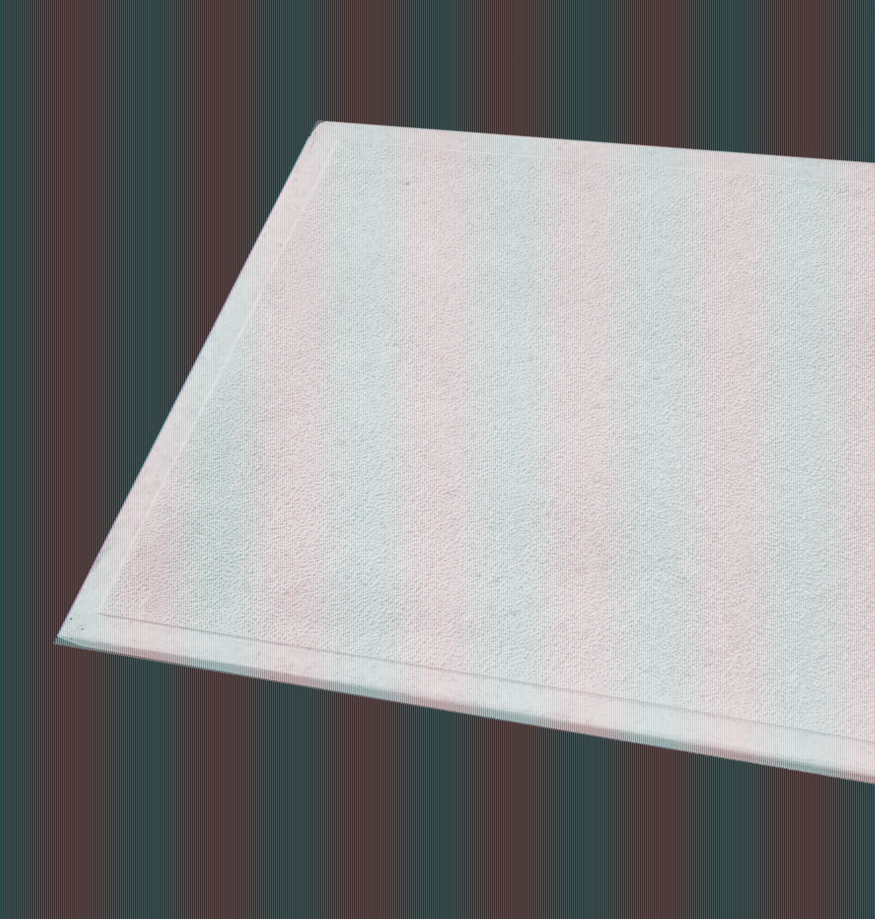NuCast Precast Concrete Patio Stone - Slate (soft-wave) Texture - 2" x 24" x 24" - QTY OF 1