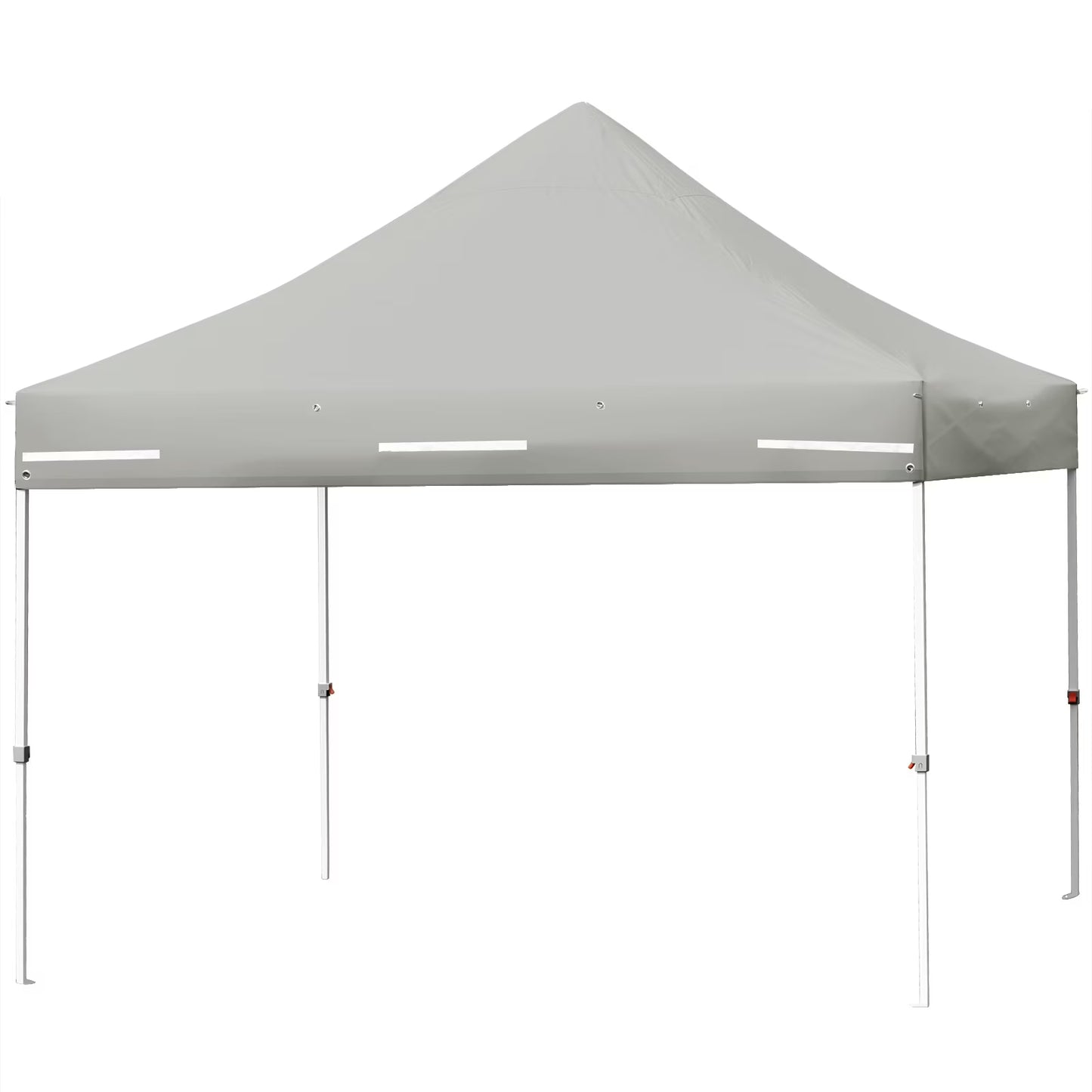 Patiojoy 10x10ft Pop up Tent, 4 Height Adjustment Folding Camping Tent with Awning Blue