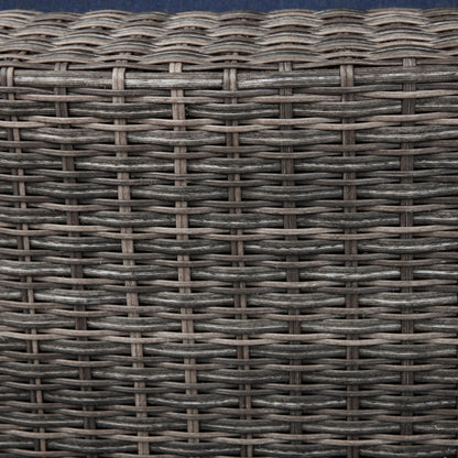 Agio Luna 4-piece Outdoor Patio Woven Deep Seating Set