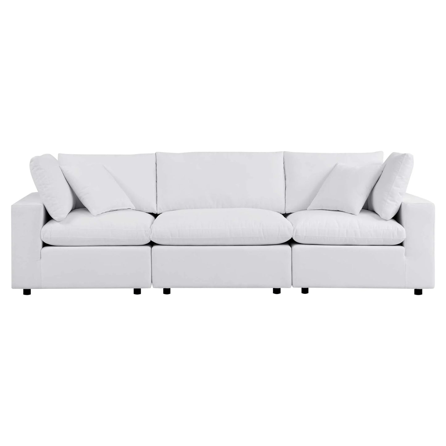 Modway Commix Sunbrella Outdoor Patio Sofa in White