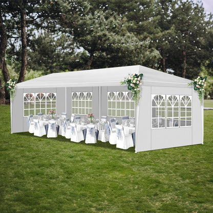 Veado 10'x30' Party Wedding Outdoor Patio Tent Canopy Heavy Duty Gazebo Pavilion