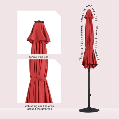 Tempera 9FT Auto Tilt patio umbrella