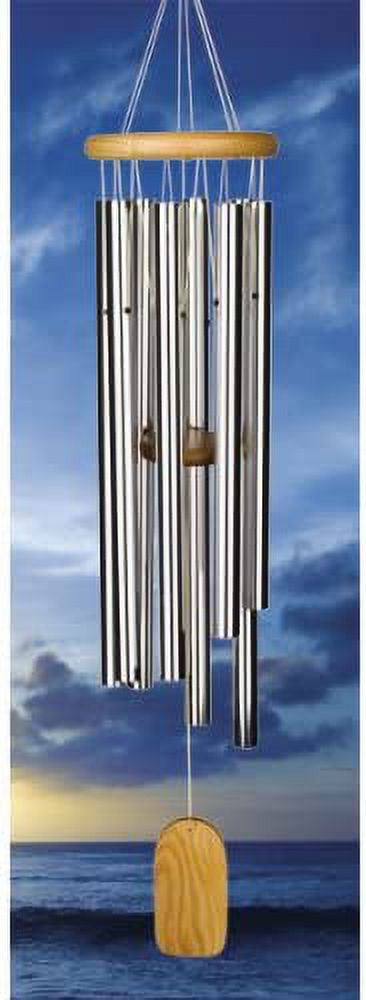 Woodstock Chimes Signature Collection, Woodstock Meditation Chime, 39'' Eastern Energies Wind Chimes for Outdoor, Patio, Home or Garden Dcor (TMS)