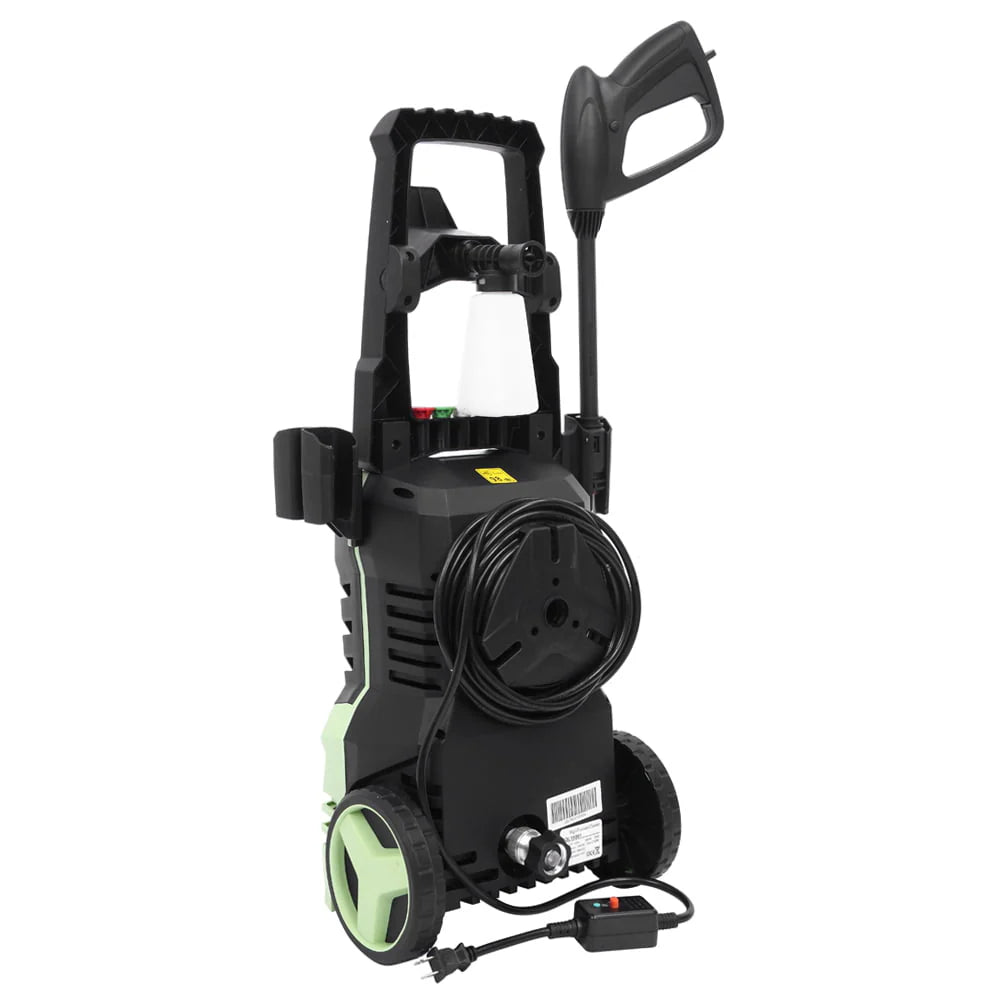 Seizeen Electric Pressure Washers - Max 3000 PSI High Power Washer, 1.7 GPM Power Washers Electric Powered with 5 Nozzles, Foam Cannon, Hose Reel, Car Motorcycle Water Washer for Deck/Driveway/Patio