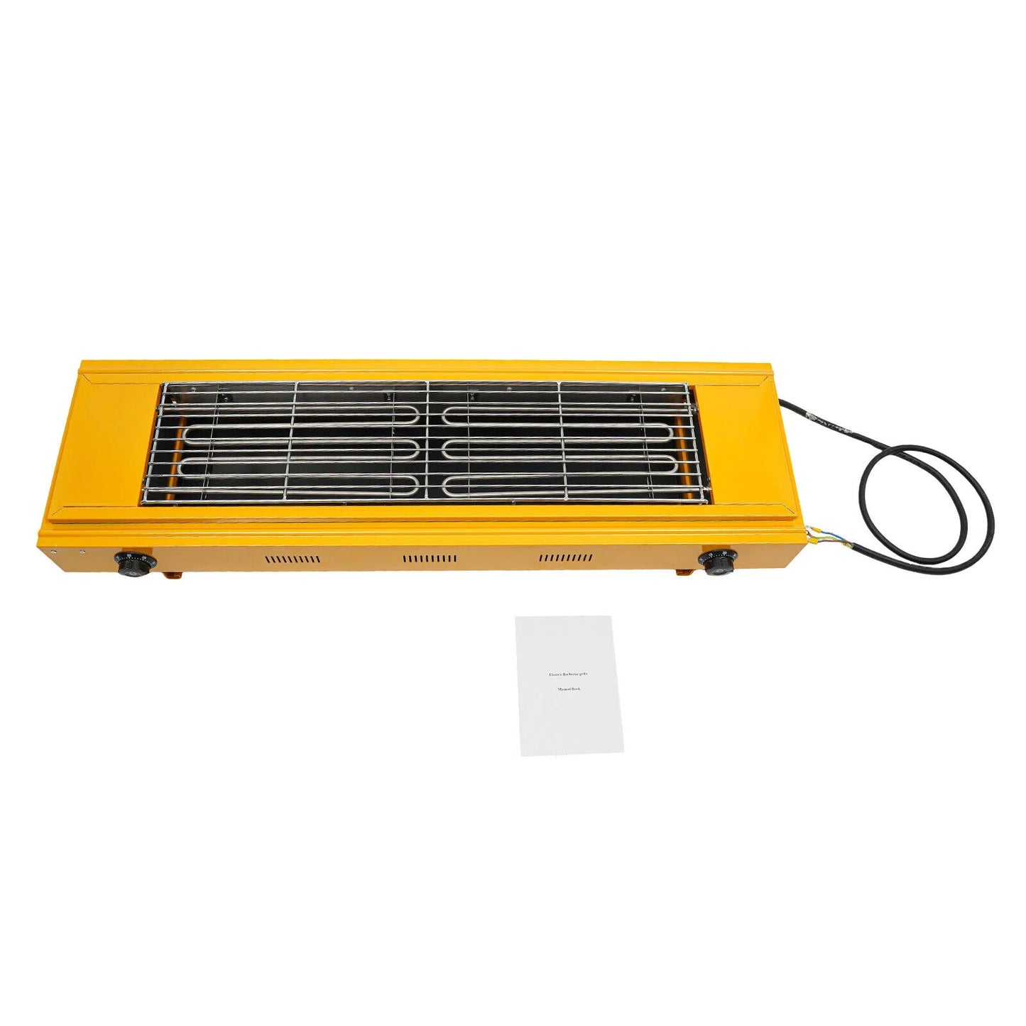 SC-D110 Rectangular Countertop BBQ Grill 50-300° C/122-572° F Electric Barbecue Grill 3000W 110V/60Hz for Barbecues, Parties, Decks, Patios, Restaurants