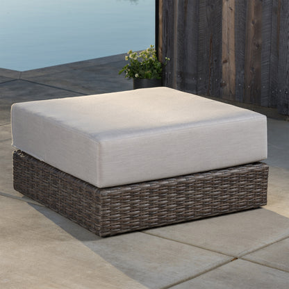 SunVilla Theo 6-piece Fire Modular Outdoor Patio Sectional Set