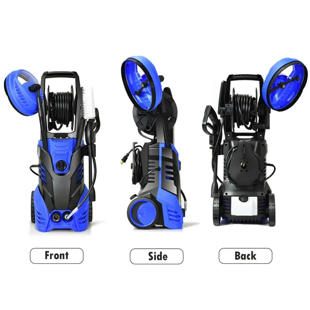 Spaco 3000 PSI Electric High Pressure Washer With Patio Cleaner, Outdoor Tools for Garden, Garden Care Tools-Blue