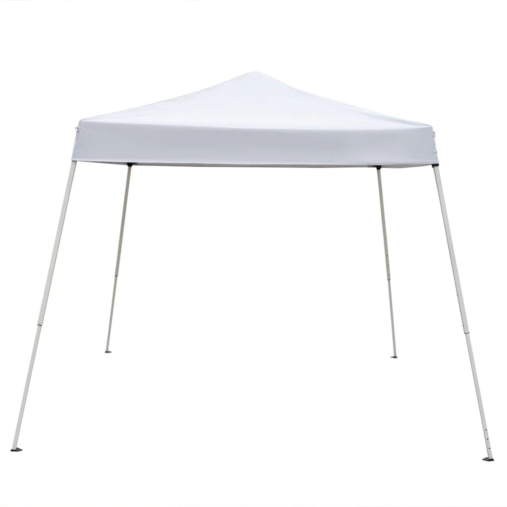 Spaco 2.4 x 2.4m Pop up Canopy Tents for Parties, Portable Folding Tailgate Ten, UV Resistant Waterproof Canopy Tent for Outdoor Events, Patio Backyard, White