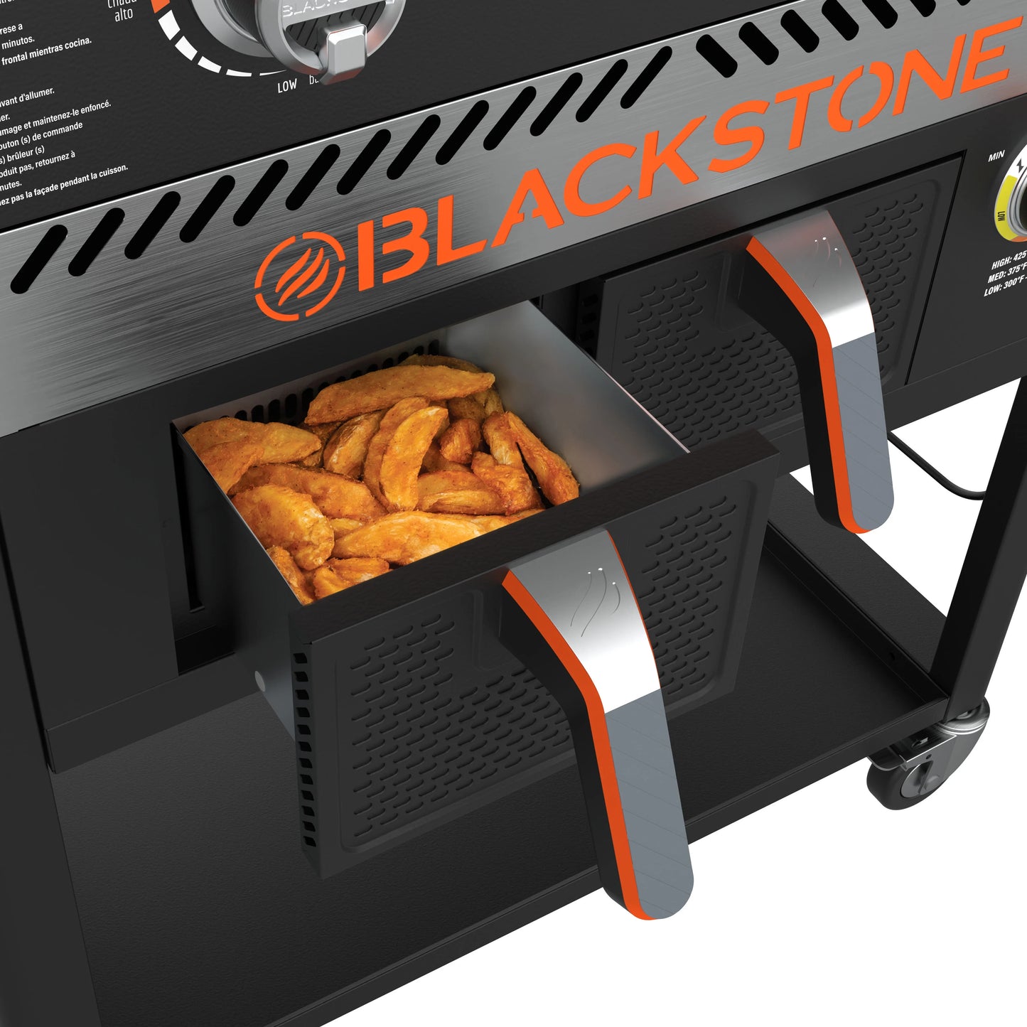 Blackstone Patio Series 2-Burner 28" Griddle with Air Fryer