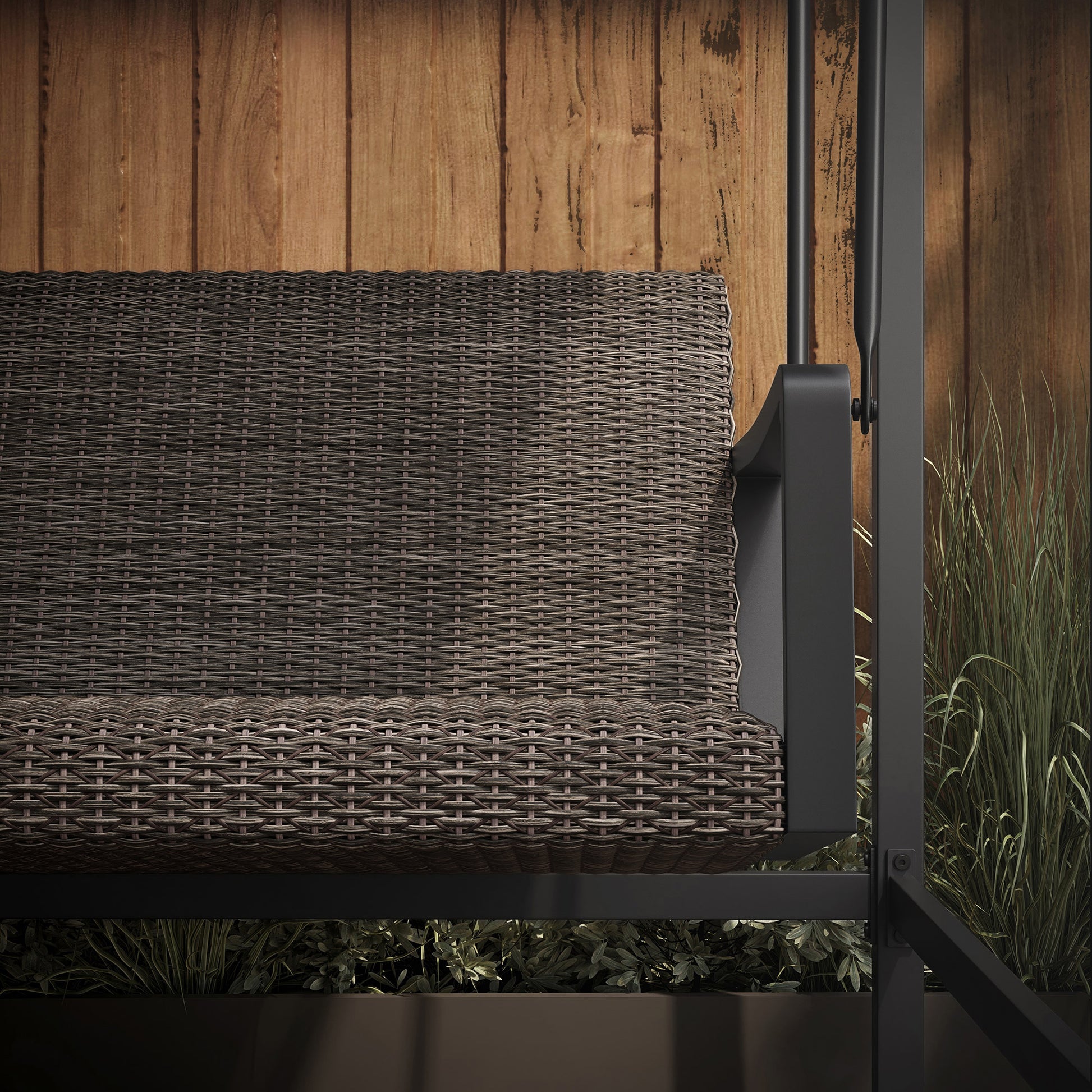 Agio Menlo Woven Patio Swing