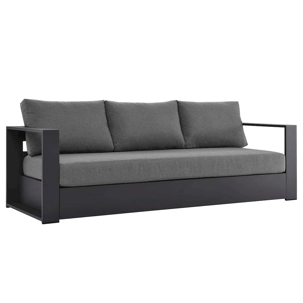 Modway Tahoe 3-Piece Outdoor Patio Powder-Coated Aluminum Set