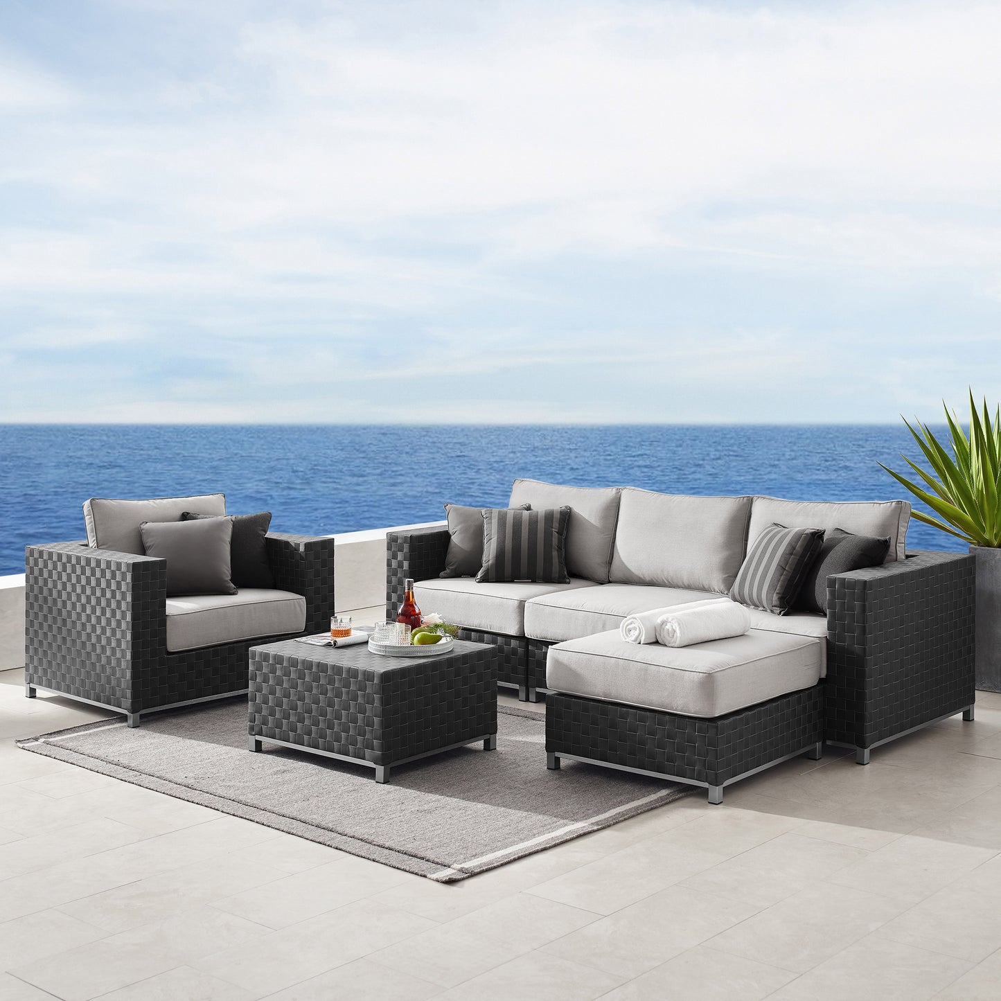 Sirio Soho 6-piece Outdoor Patio Seating Set