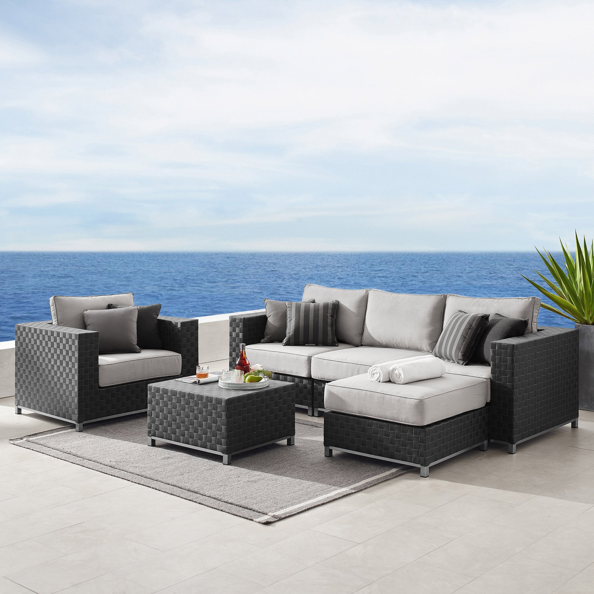 Sirio Soho 6-piece Outdoor Patio Seating Set