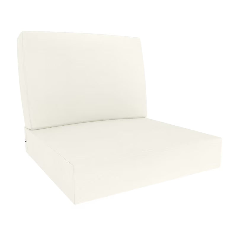 Covers& All Outdoor Sunbrella Deep Seat Cushion Set, Water, UV & Fade Resistant Patio Chair Cushions, High-Density 5" Thick Seat & Back Cushions for Outdoor Furniture
