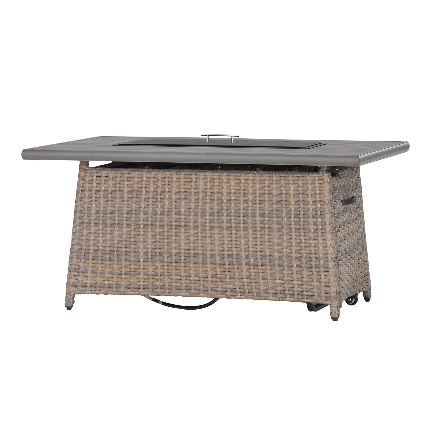 Portofino Repose 7-piece Outdoor Patio Fire Motion Seating Set