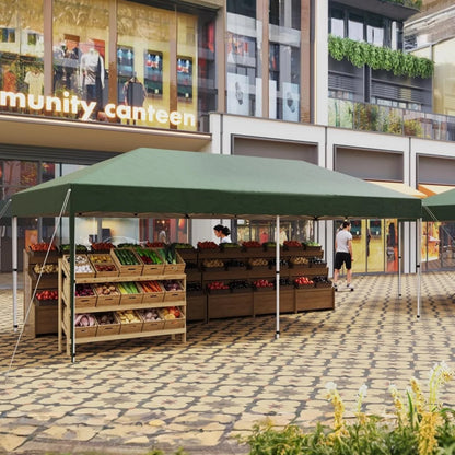 10' x 20' Pop Up Canopy Tent for Outdoor, Portable Instant Commercial Canopy for Patio, Backyard, Garden, Lawn, Outdoor Activities