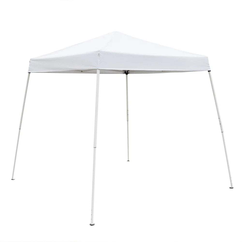 Spaco 2.4 x 2.4m Pop up Canopy Tents for Parties, Portable Folding Tailgate Ten, UV Resistant Waterproof Canopy Tent for Outdoor Events, Patio Backyard, White