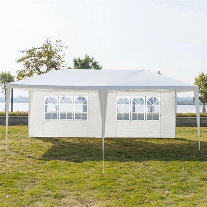 Mother's Day Sales - 10' x 20' Party Tent,Portable Wedding Party Tent,Patio Parties Tent BBQ Shelter Canopy Gazebo for Outdoor Events(10'x20' w/6 sidewalls)