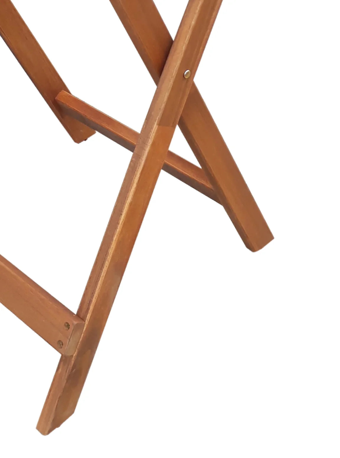 Mainstays Outdoor Patio 3-Piece Wood Bistro Set, Natural Color