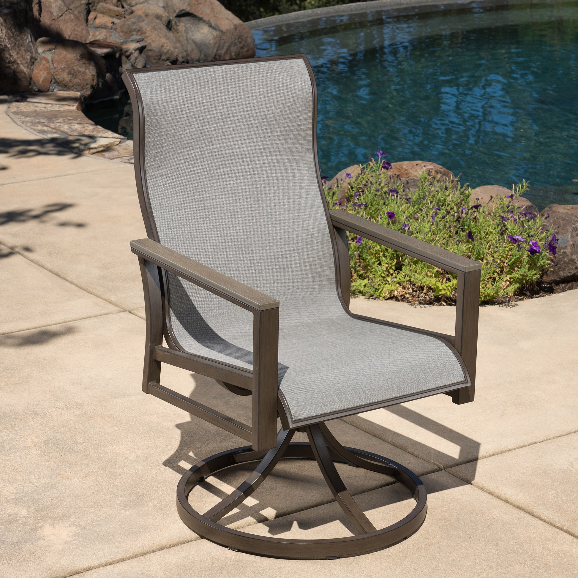 SunVilla Nichols 7-piece Sling Outdoor Patio Dining Set