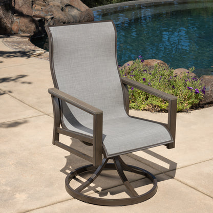 SunVilla Nichols 7-piece Sling Outdoor Patio Dining Set