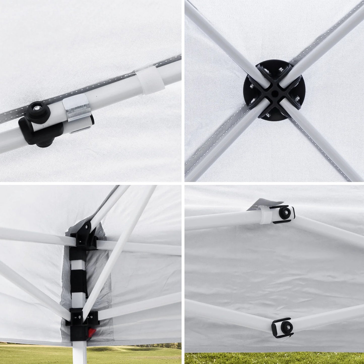 RONG-3 Pop Up Canopy, Outdoor Instant Canopy Tent Slant Legs with Carrying Bag, Portable Gazebo Shelter for Wedding Party,Commercial Event,Patio,Garden,Beach