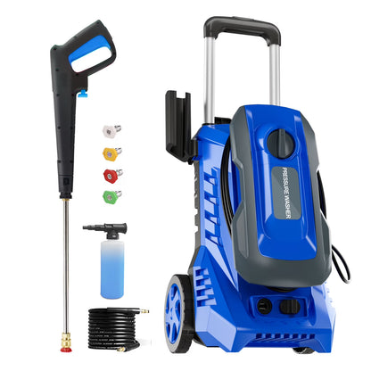 Electric Pressure Washer Power Washer - 4800PSImax 2.8GPM Wash Machine Electric Powered with Foam Cannon for Car, Floor, Garage, Patio Washing