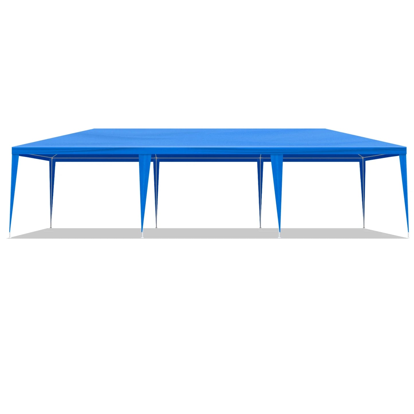 10'x30' Outdoor Party Tent with 8 Removable Sidewalls - Waterproof Canopy Patio Wedding Gazebo for Backyard Events, Blue
