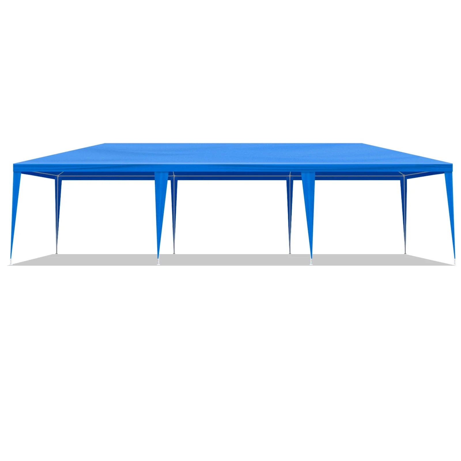 10'x30' Outdoor Party Tent with 8 Removable Sidewalls - Waterproof Canopy Patio Wedding Gazebo for Backyard Events, Blue