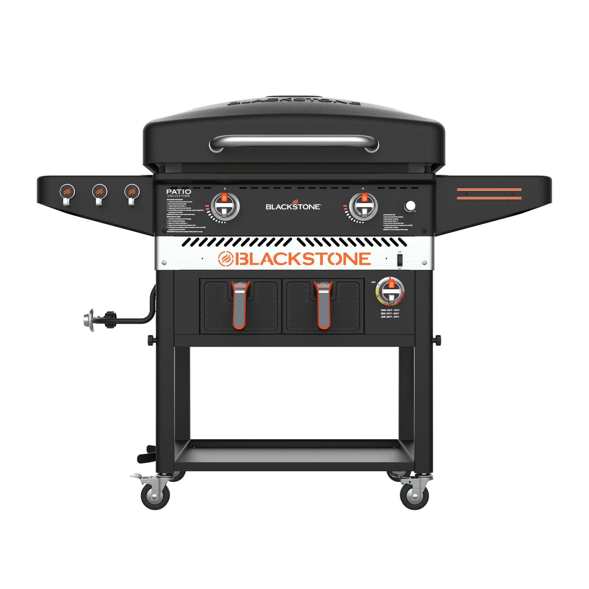 Blackstone Patio Series 2-Burner 28" Griddle with Air Fryer