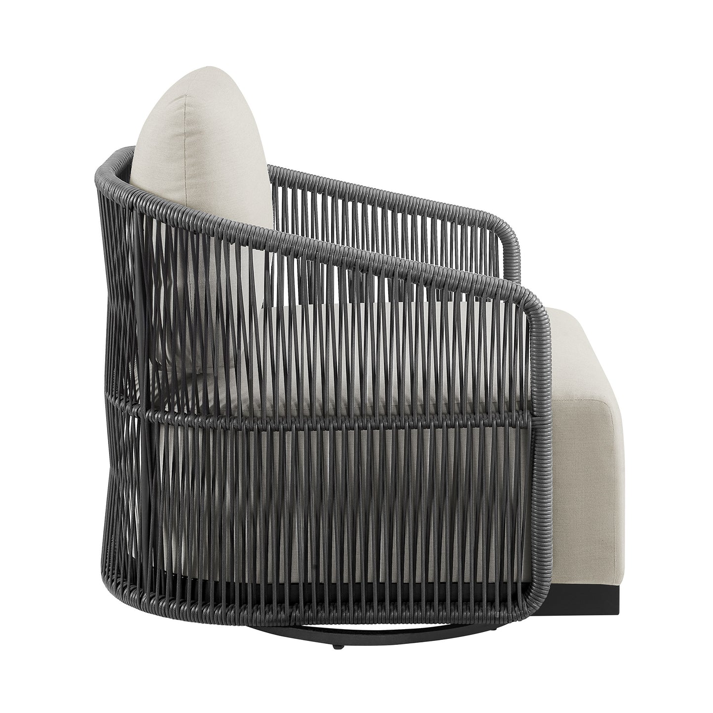 Henredon Annalise Outdoor Patio Swivel Lounge Chair