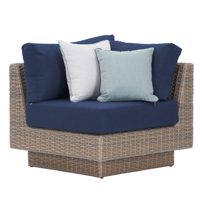 Portofino Repose 5-piece Outdoor Patio Modular Sectional Seating Set