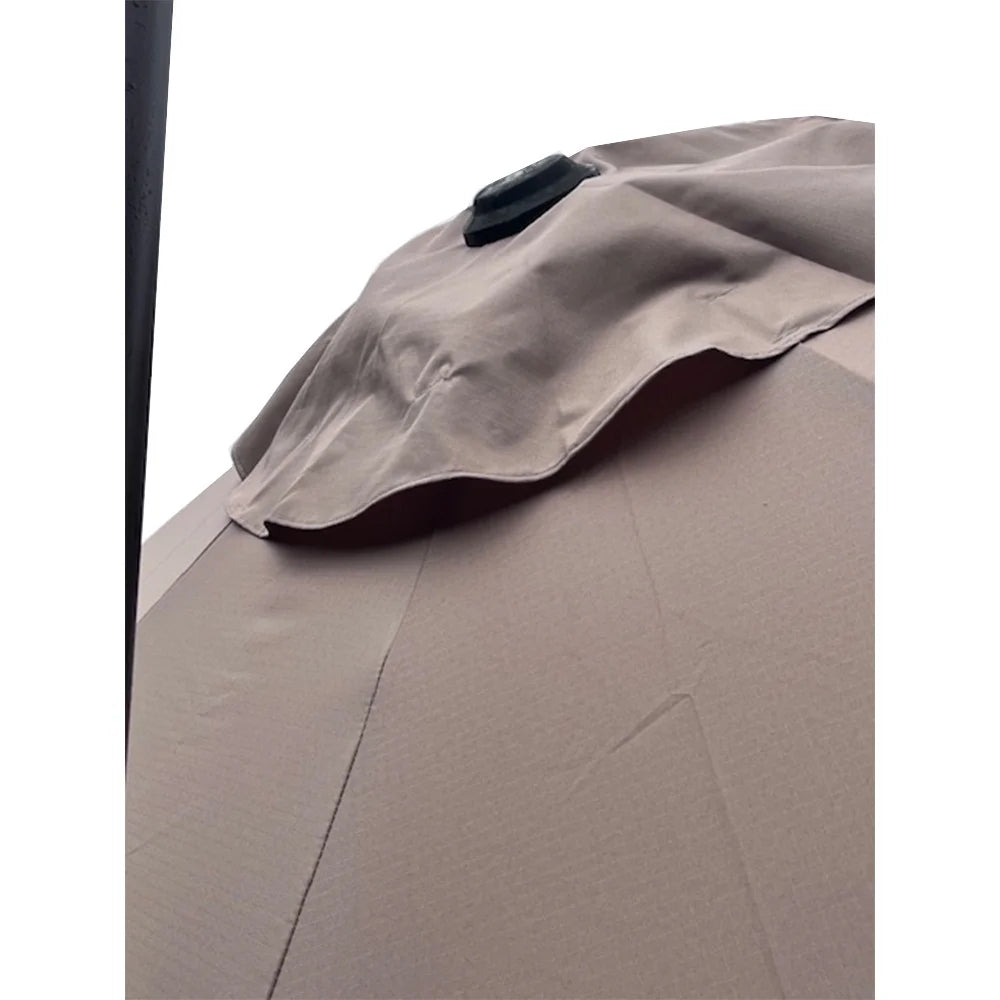 Garden Winds Replacement Canopy Top Cover Compatible with The Abba Patio 11' Round Umbrella - RipLock 350