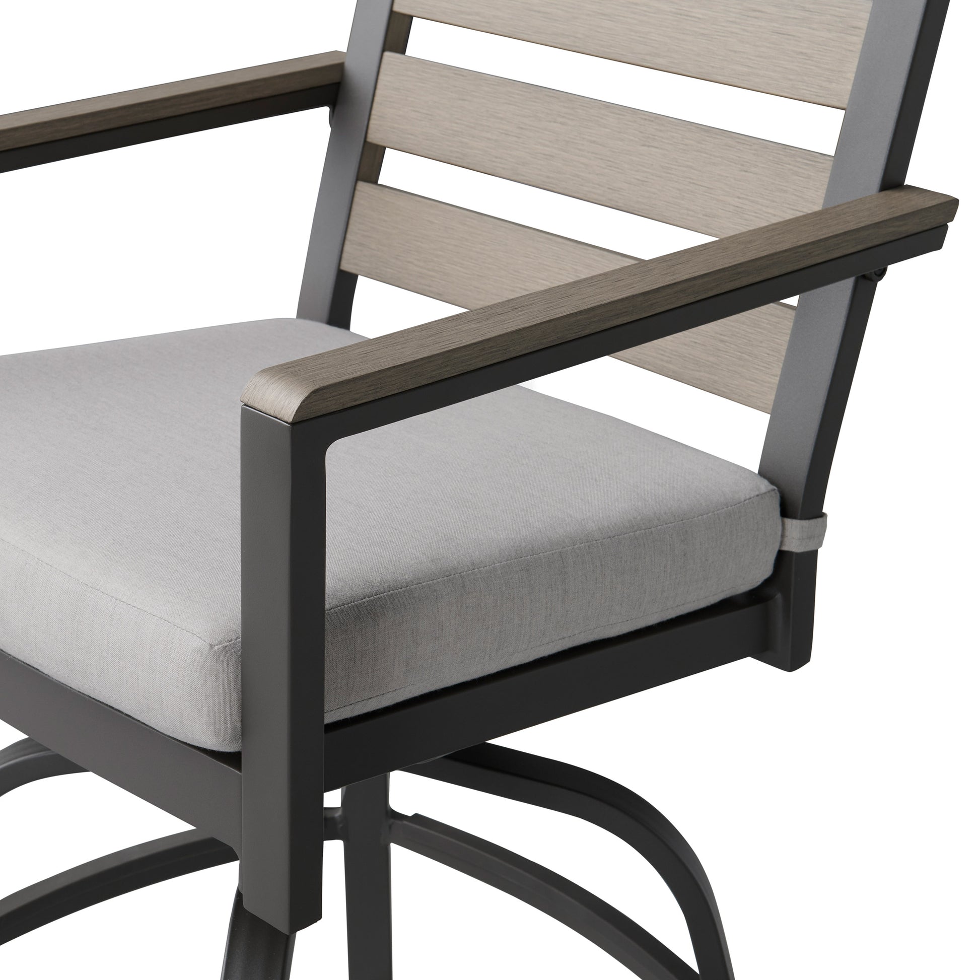Agio Nicolet 2-piece Outdoor Patio High Dining Swivel Chairs