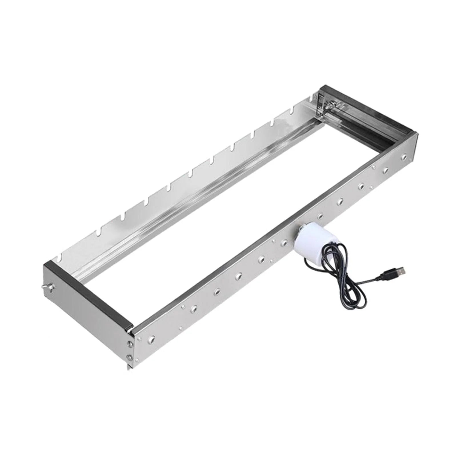 Automatic flips frame Tool Set Adjustable Width Easy to Install Grilling Stand DIY Barbecue Grill for Backpacking Hiking Patio backyards bbq 60cm