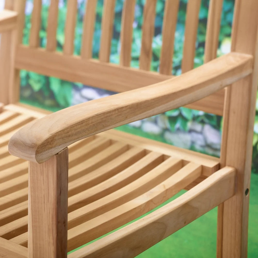 Pebble Lane living Santorini Grade A Teak Patio Dining Chair