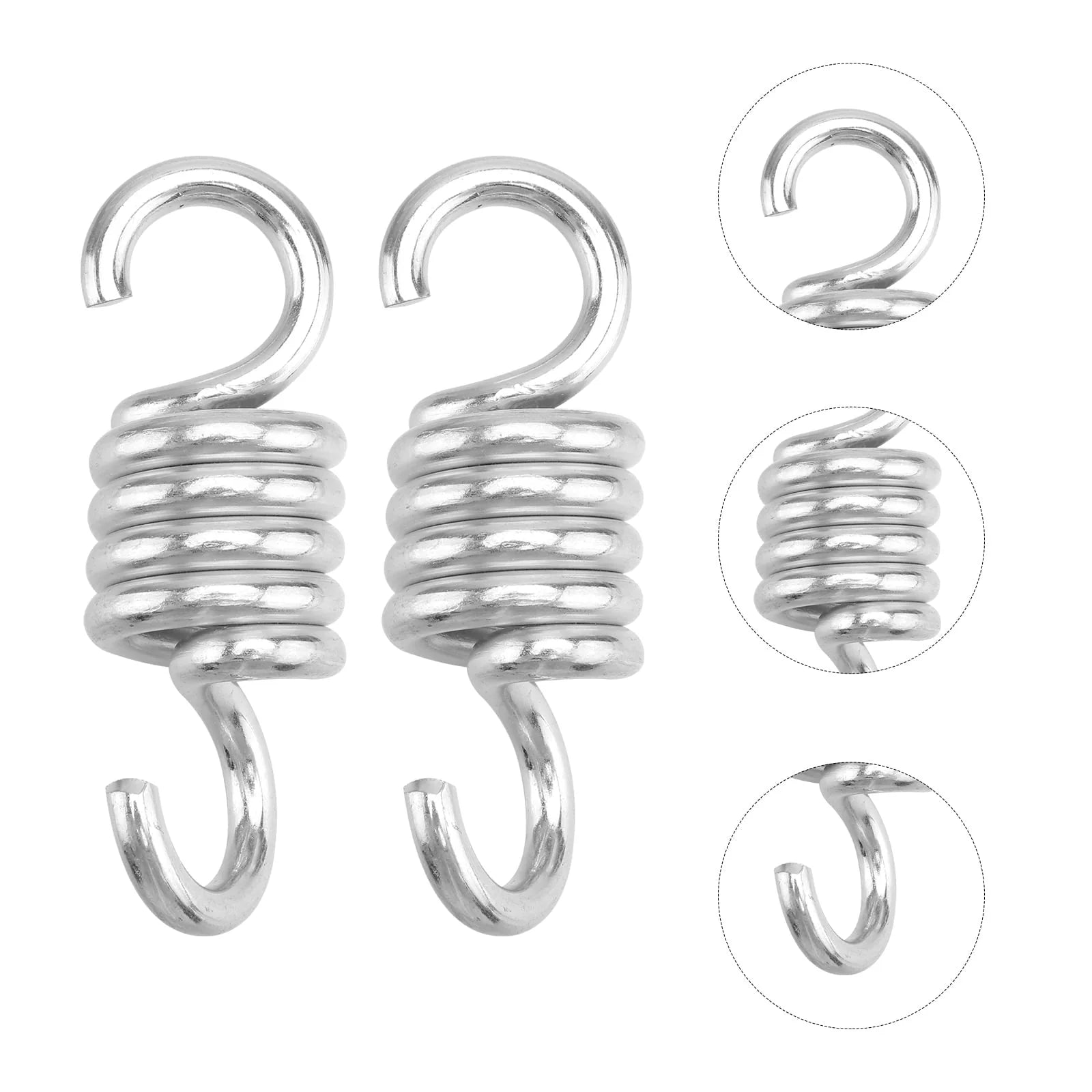 Nuolux Spring Hammock Swing Heavy Duty Hooks Chair Hanging Porch Springs Swings Patio Partskit Hanger Ceiling Mount Hook