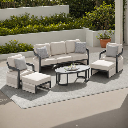 Sirio Malta 6-piece Outdoor Patio Seating Set