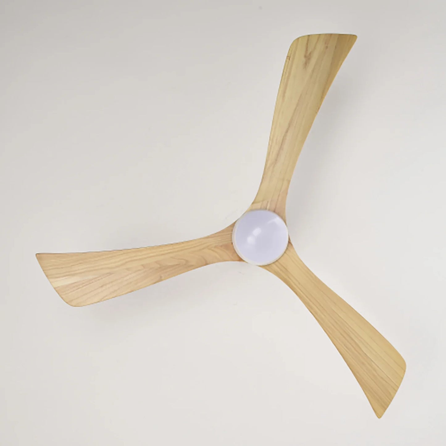Spaco 52" Ceiling Fan, Indoor/Outdoor Ceiling Fans with Lights and Remote, Quiet DC Motor 3 Blade Ceiling Fans 6 Speed Levels for Bedroom Living Room Patio